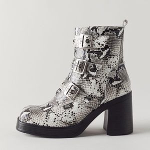 ROC Australia Snakeskin Indigo Boots